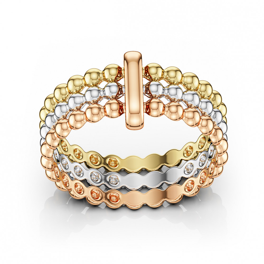 Золотое кольцо. Артикул 310319  размер 17.5 - Фото 2