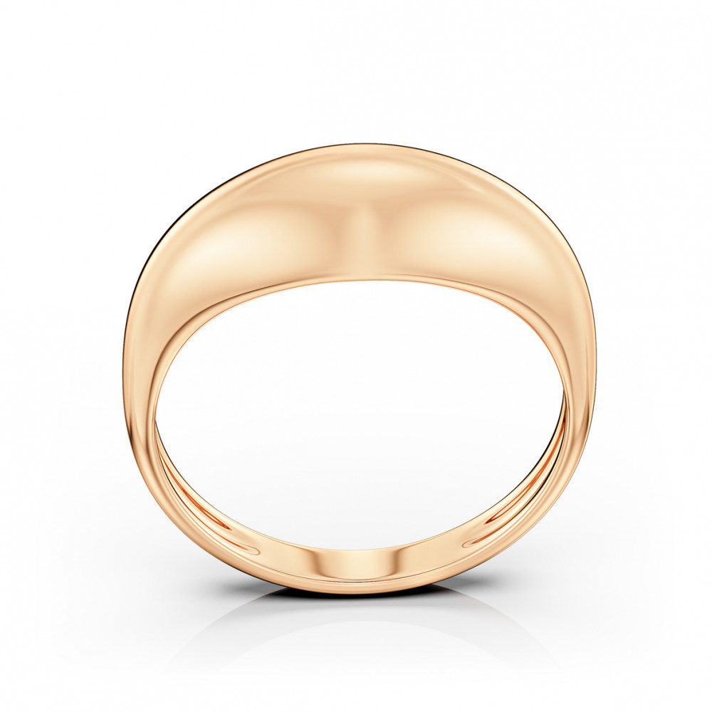 Golden ring. Article 300508  size 17 - Photo 2