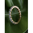 Gold ring with cubic zirkonia. Article 380743  size 16.5 - Photo 4