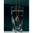 Gold pendant with cubic zirkonia. Article 160399  - Photo 3