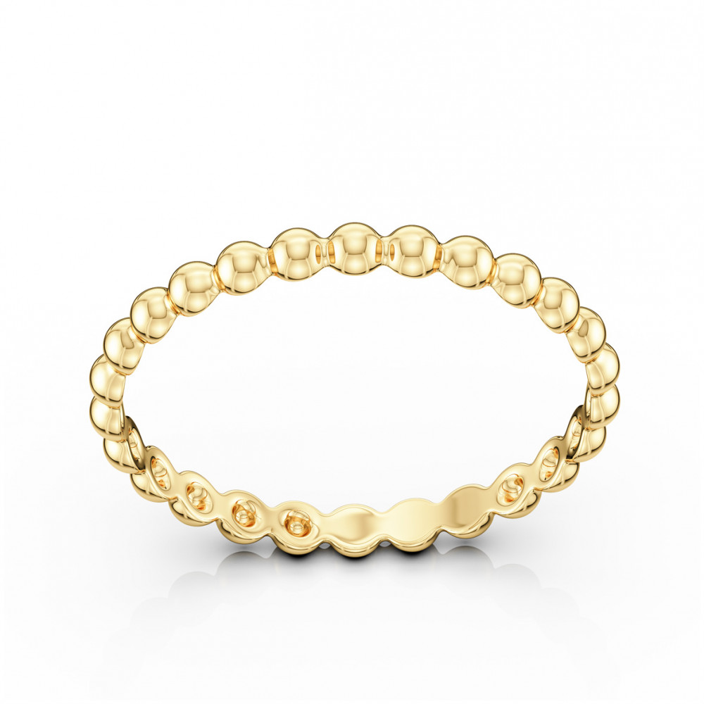 Золота каблучка. Артикул 300422М  розмір 14.5 - Фото 2