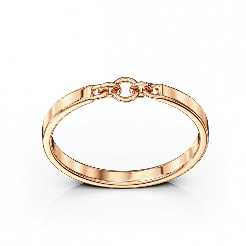 Золота каблучка. Артикул 300509  розмір 18 - Фото 2