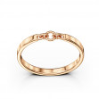 Gold ring. Article 300509  size 18 - Photo 2