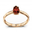 Золота каблучка з гранатом. Артикул 364694  розмір 17 - Фото 2