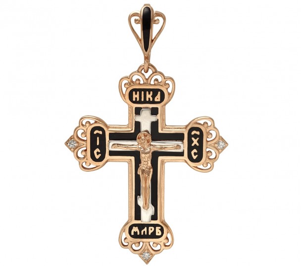 Православные мужские золотые крестики - Фото  23