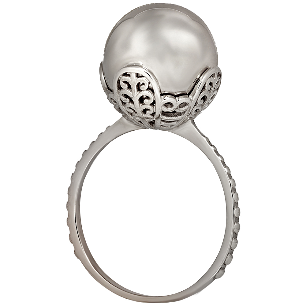 Серебряное кольцо. Артикул 300363С  размер 19 - Фото 3