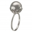 Серебряное кольцо. Артикул 300363С  размер 17 - Фото 2
