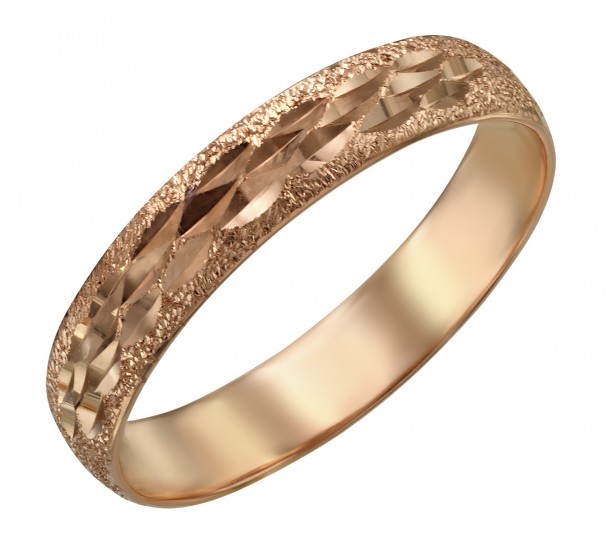 Золотые кольца с алмазной гранью - Фото  1