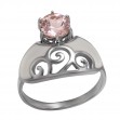 Серебряное кольцо с нанокристаллом и эмалью. Артикул 330060А  размер 18.5 - Фото 2