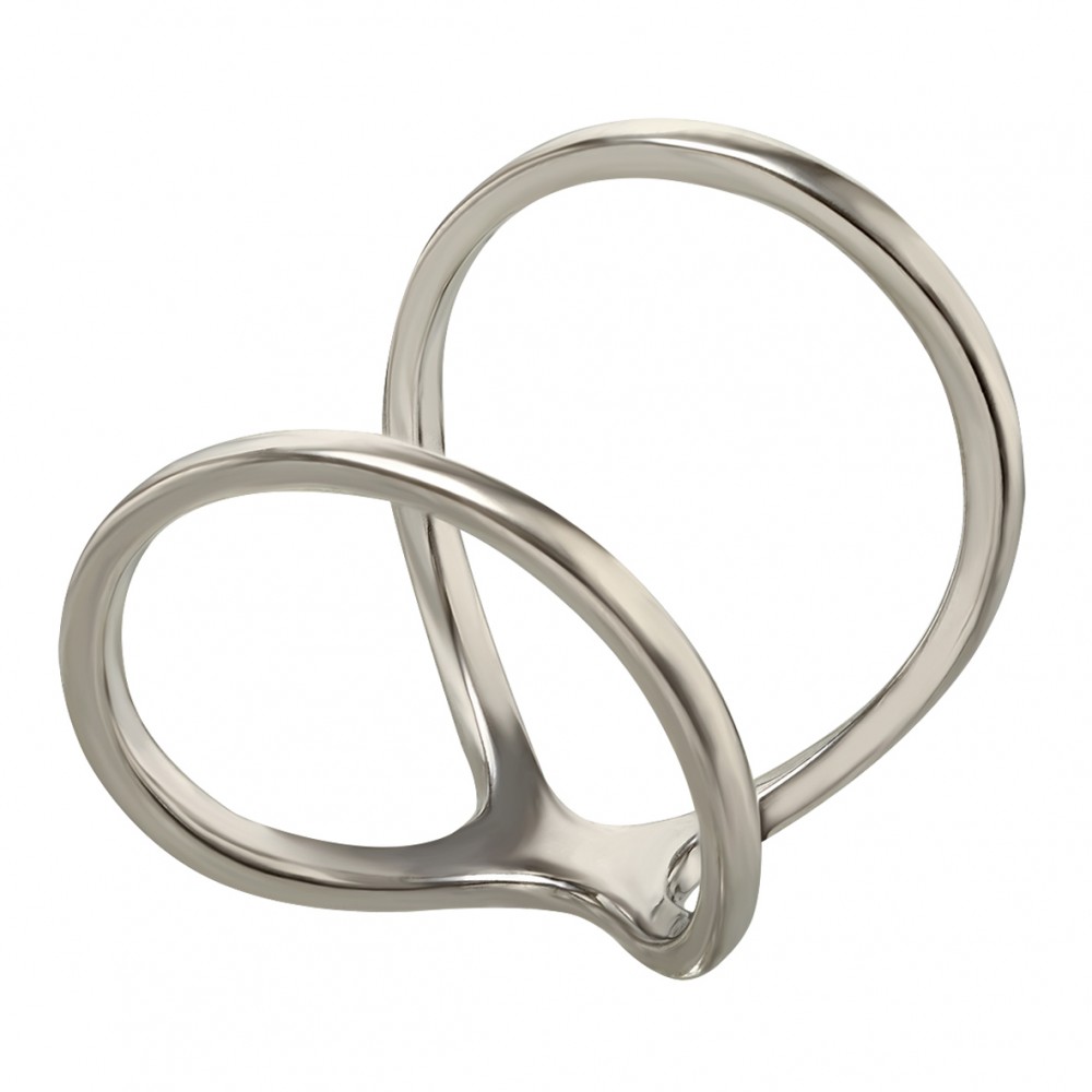 Серебряное фаланговое кольцо. Артикул 300414С  размер 16 - Фото 2