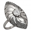 Серебряное кольцо с фианитами. Артикул 380134С  размер 18.5 - Фото 2