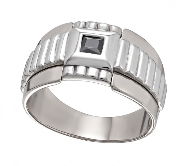Серебряное кольцо с фианитами. Артикул 330426С - Фото  1