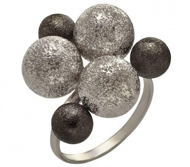 Серебряное кольцо. Артикул 300305С - Фото  1