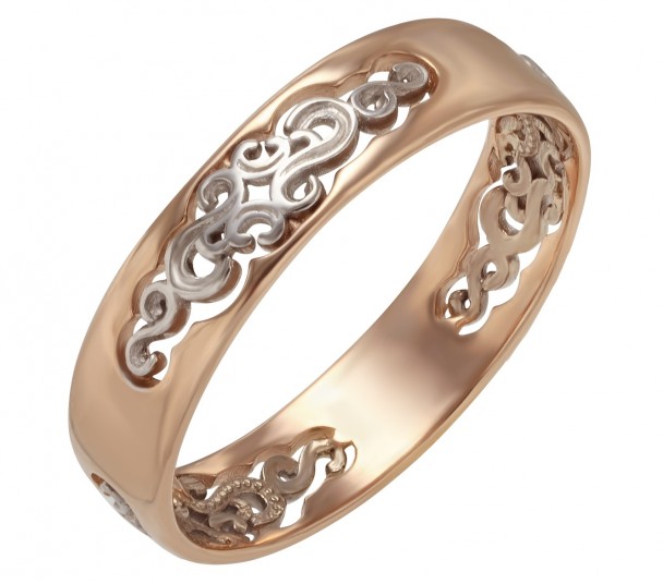 Обручальные кольца из комбинированного золота - Фото  5