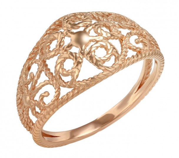 Золотое кольцо. Артикул 300411  размер 17.5 - Фото 1