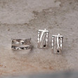 Серебряное кольцо с фианитом. Артикул 380483С  размер 18 - Фото 2