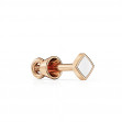 Gold studs with enamel. Article 500040E  - Photo 2