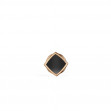 Gold studs with enamel. Article 500040E  - Photo 4