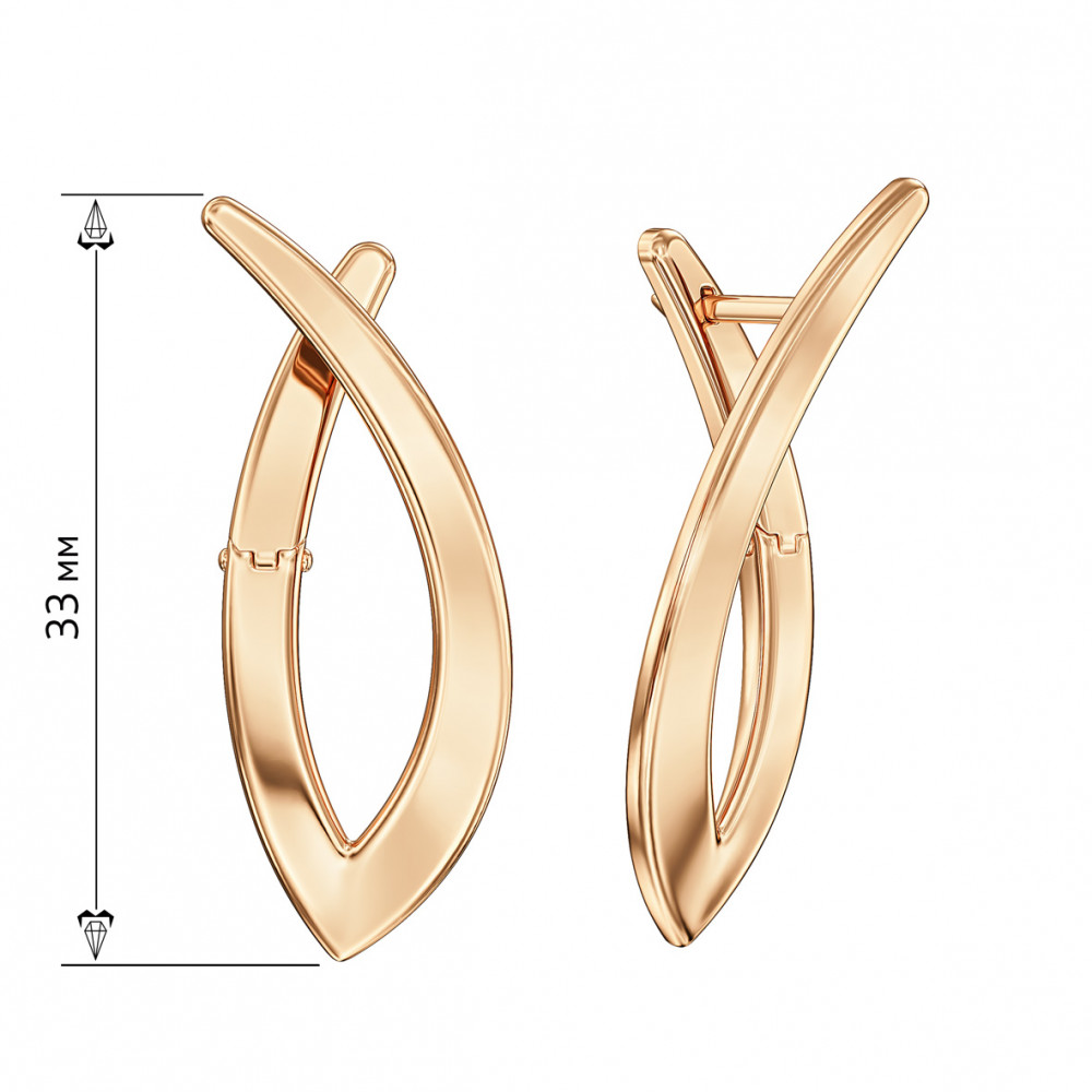 Gold earring. Article 470258  - Photo 2