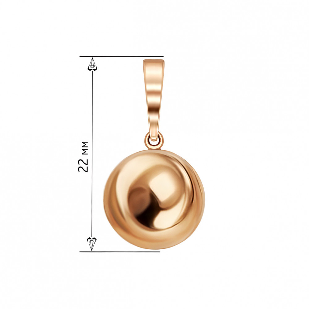 Золота підвіска 