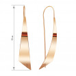 Gold earrings. Article 470069  - Photo 2