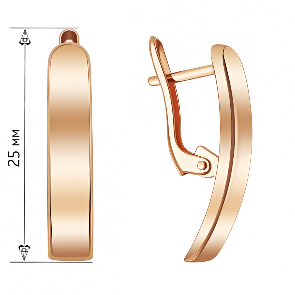 Gold earrings. Article 470480  - Photo 2