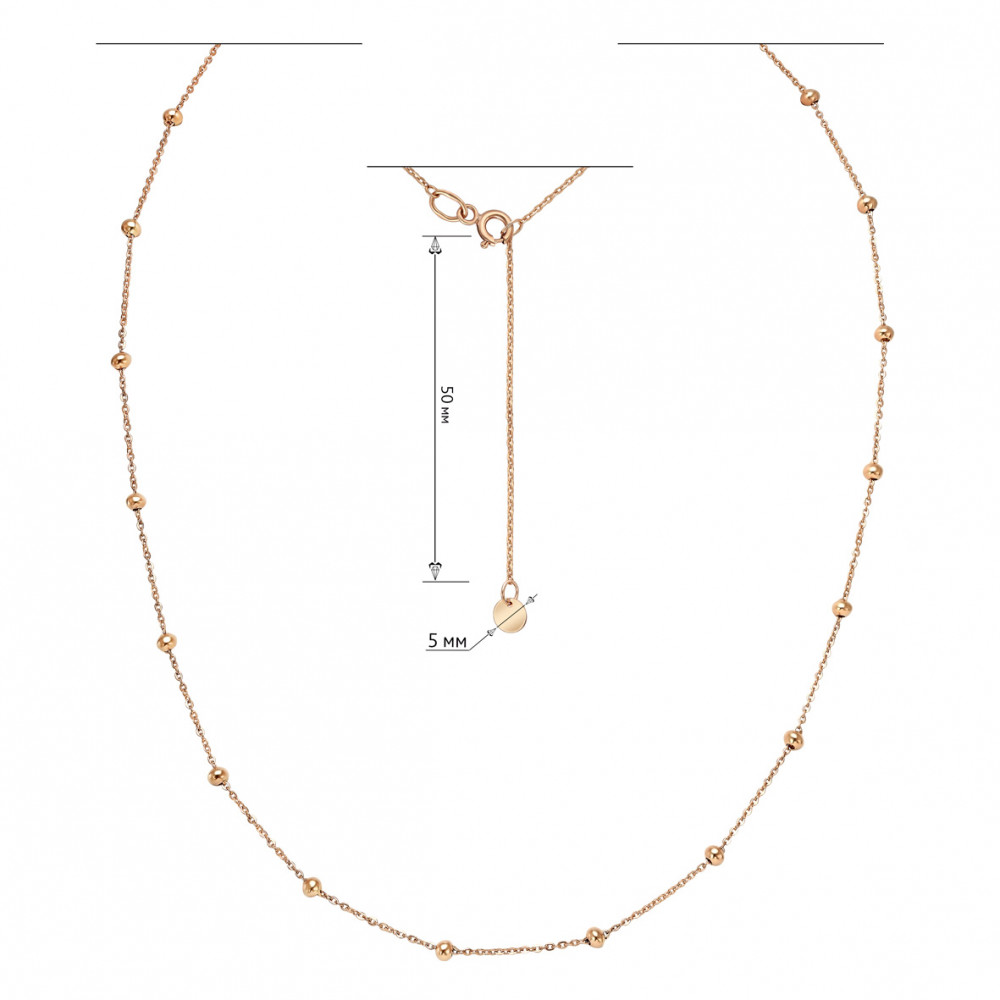 Золоте кольє 