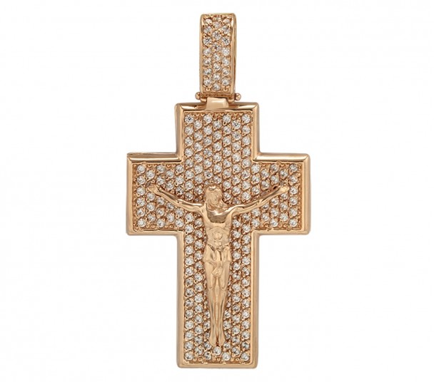 Православные женские золотые крестики - Фото  18