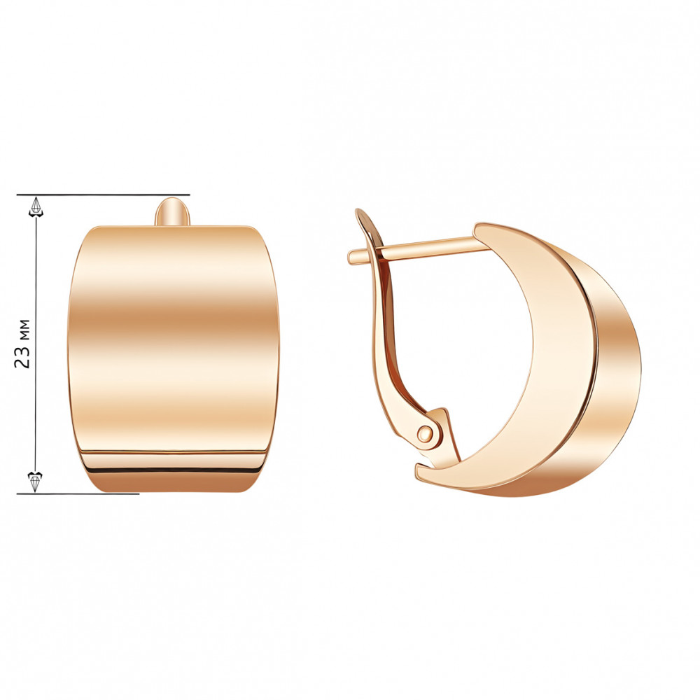 Золотые серьги. Артикул 470569  - Фото 2