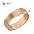 Золотое обручальное кольцо с алмазной гранью. Артикул 340096  размер 19.5 - Фото 2