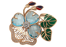 Золоті брошки