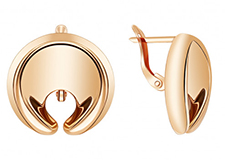 Золотые серьги