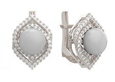 Серебряные серьги